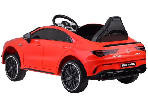Auto na akumulator Mercedes AMG CLA 45s dla dziecka efekt bujania PA0307 CZERWONY Auto na akumulator Mercedes AMG CLA 45s dla dziecka efekt bujania PA0307 CZERWONY