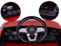 Auto na akumulator Mercedes AMG CLA 45s dla dziecka efekt bujania PA0307 CZERWONY