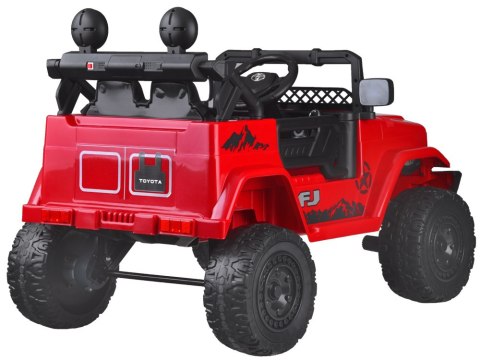 Auto na akumulator elektryczne Toyota FJ Cruiser dla dziecka PA0301 czerwony Auto na akumulator elektryczne Toyota FJ Cruiser dla dziecka PA0301 czerwony