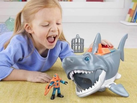 Mattel Imaginext Mega mechaniczny rekin atak rekina ruchoma paszcza ZA5438 Mattel Imaginext Mega mechaniczny rekin atak rekina ruchoma paszcza ZA5438