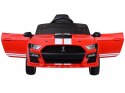 Auto na akumulator Ford Mustang Shelby GT500 dla dziecka radio PA0306 CZERWONY