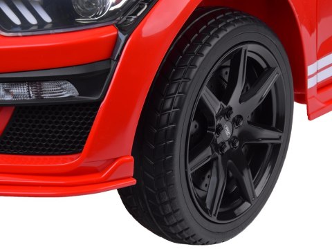 Auto na akumulator Ford Mustang Shelby GT500 dla dziecka radio PA0306 CZERWONY Auto na akumulator Ford Mustang Shelby GT500 dla dziecka radio PA0306 CZERWONY