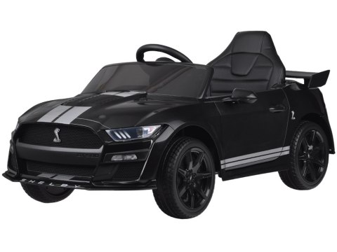 Auto na akumulator Ford Mustang Shelby GT500 dla dziecka radio PA0306 CZARNY Auto na akumulator Ford Mustang Shelby GT500 dla dziecka radio PA0306 CZARNY