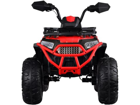 Duży quad na akumulator dla dziecka 4x4 gaz w manetce amortyzator PA0315 czerwony Duży quad na akumulator dla dziecka 4x4 gaz w manetce amortyzator PA0315 czerwony