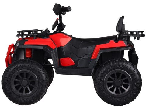 Duży quad na akumulator dla dziecka 4x4 gaz w manetce amortyzator PA0315 czerwony Duży quad na akumulator dla dziecka 4x4 gaz w manetce amortyzator PA0315 czerwony