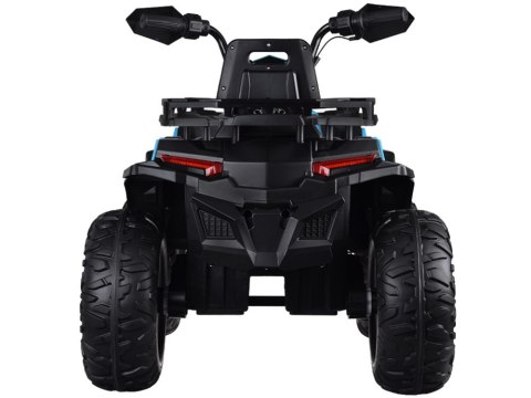 Duży quad na akumulator dla dziecka 4x4 gaz w manetce amortyzator PA0315 niebieski Duży quad na akumulator dla dziecka 4x4 gaz w manetce amortyzator PA0315 niebieski