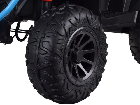 Duży quad na akumulator dla dziecka 4x4 gaz w manetce amortyzator PA0315 niebieski Duży quad na akumulator dla dziecka 4x4 gaz w manetce amortyzator PA0315 niebieski