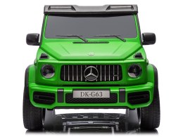 Auto na akumulator Mercedes G klasa 63 AMG 4x4 Panel Radio 2osoby PA0309 ZIELONY