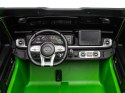 Auto na akumulator Mercedes G klasa 63 AMG 4x4 Panel Radio 2osoby PA0309 ZIELONY