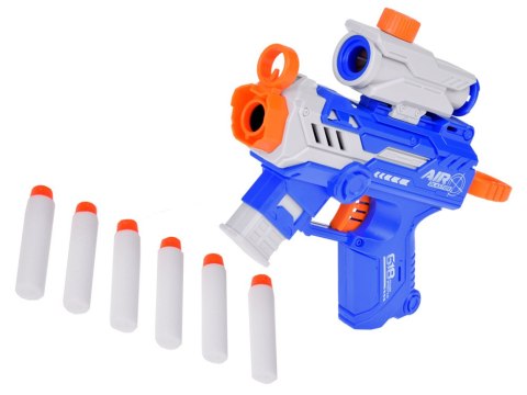 Zestaw Pistolet z celownikiem na miękkie piankowe naboje 6 szt. ZA5152 Zestaw Pistolet z celownikiem na miękkie piankowe naboje 6 szt. ZA5152