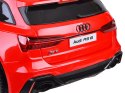 Auto na akumulator AUDI RS 6 dla dzieci PA0297 CZERWONY