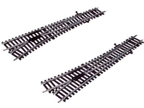 Tory metalowe do kolejki zwrotnica rozjazdy rozstaw 17mm H0 1:87 RC0649 Tory metalowe do kolejki zwrotnica rozjazdy rozstaw 17mm H0 1:87 RC0649