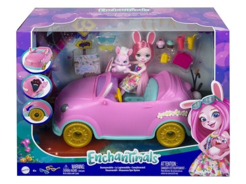 Enchantimals króliczkowóz lalka Bree Bunnymobile akcesoria autko ZA5468 Enchantimals króliczkowóz lalka Bree Bunnymobile akcesoria autko ZA5468