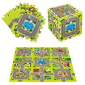 NILS FUN MD02 MATA DZIECIĘCA PUZZLE CARS 9 ELEMENTÓW 90x90CM NILS FUN