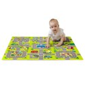 NILS FUN MD02 MATA DZIECIĘCA PUZZLE CARS 9 ELEMENTÓW 90x90CM NILS FUN