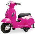 Jeździk akumulatorowy Scooter Vespa fuksja