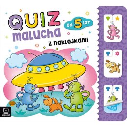 Quiz malucha z naklejkami od 5 lat KS0607