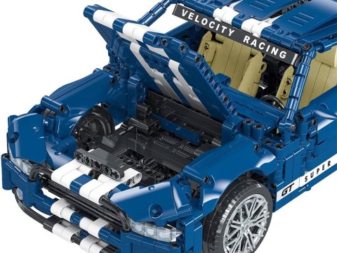 Klocki techniczne 1428-elementów auto wyścigowe GT RACING ZA5308 Klocki techniczne 1428-elementów auto wyścigowe GT RACING ZA5308