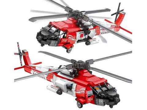 Klocki techniczne SikorskyHH-60J Jayhawk 1137el śmigłowiec lotniczy ZA5302 Klocki techniczne SikorskyHH-60J Jayhawk 1137el śmigłowiec lotniczy ZA5302