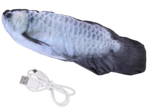 Ryba maskotka zabawka porusza ogonem USB ZA5353 Ryba maskotka zabawka porusza ogonem USB ZA5353