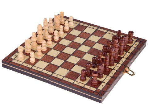 ZESTAW 3w1 Gra drewniane Szachy Warcaby Tryktrak dwustronna plansza GR0692 ZESTAW 3w1 Gra drewniane Szachy Warcaby Tryktrak dwustronna plansza GR0692