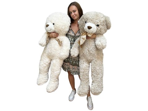 Duży Miś pluszowy BENIO 110cm miękka duża maskotka ZA5332 jasno brązowy Duży Miś pluszowy BENIO 110cm miękka duża maskotka ZA5332 jasno brązowy