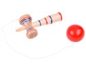 Kendama Drewniana gra zręcznościowa zabawka drewniana GR0462