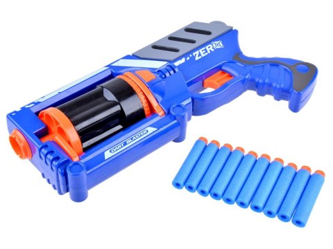 Pistolet BLASTER naboje piankowe 10szt broń ZA3286 Pistolet BLASTER naboje piankowe 10szt broń ZA3286