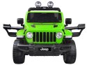 Autko na akumulator Jeep Wrangler Rubicon PA0223 zielony