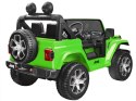 Autko na akumulator Jeep Wrangler Rubicon PA0223 zielony