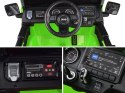 Autko na akumulator Jeep Wrangler Rubicon PA0223 zielony