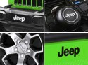 Autko na akumulator Jeep Wrangler Rubicon PA0223 zielony