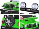 Autko na akumulator Jeep Wrangler Rubicon PA0223 zielony