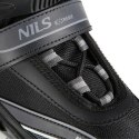 NILS EXTREME NA1123A CZARNO-SZARE ROZM. M(35-38) ŁYŻWOROLKI NILS EXTREME