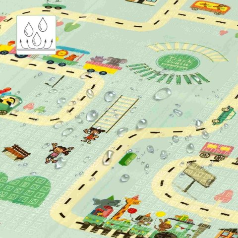 NILS FUN MD04 MATA DZIECIĘCA SKŁADANA CITY 195x180CM NILS FUN NILS FUN MD04 MATA DZIECIĘCA SKŁADANA CITY 195x180CM NILS FUN