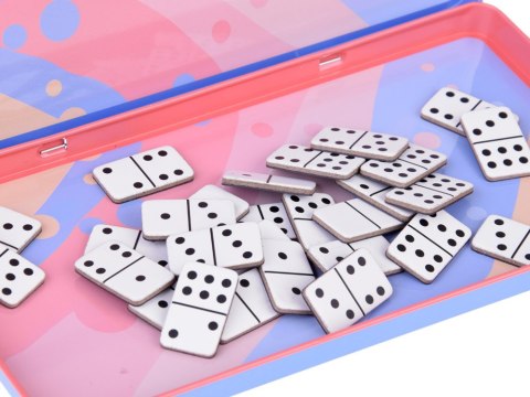 Domino magnetyczne mini gra podróżna dla dzieci i dorosłych GR0675 Domino magnetyczne mini gra podróżna dla dzieci i dorosłych GR0675