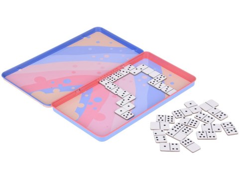 Domino magnetyczne mini gra podróżna dla dzieci i dorosłych GR0675 Domino magnetyczne mini gra podróżna dla dzieci i dorosłych GR0675