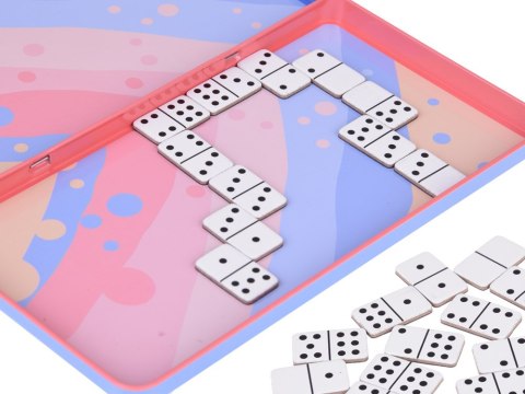 Domino magnetyczne mini gra podróżna dla dzieci i dorosłych GR0675 Domino magnetyczne mini gra podróżna dla dzieci i dorosłych GR0675