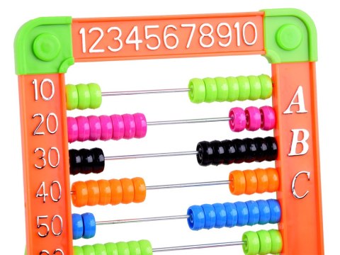 Kolorowe Liczydło szkolne plastikowe ZA1358 Kolorowe Liczydło szkolne plastikowe ZA1358