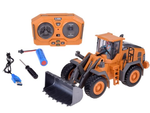 Sterowany SPYCHACZ ruchome ramię światło dźwięk + pilot 2,4GHz RC0686 Sterowany SPYCHACZ ruchome ramię światło dźwięk + pilot 2,4GHz RC0686