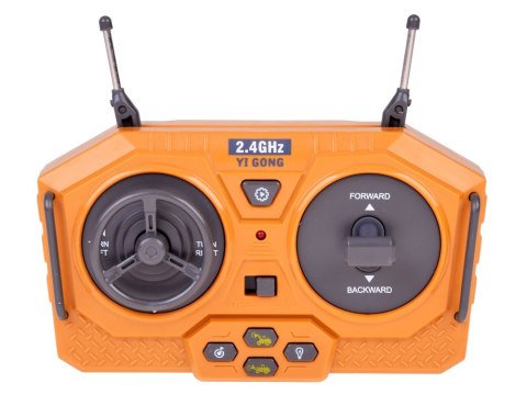 Sterowany SPYCHACZ ruchome ramię światło dźwięk + pilot 2,4GHz RC0686 Sterowany SPYCHACZ ruchome ramię światło dźwięk + pilot 2,4GHz RC0686