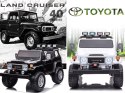 Autko na akumulator 2os Toyota Land Cruiser PA0285 czarny