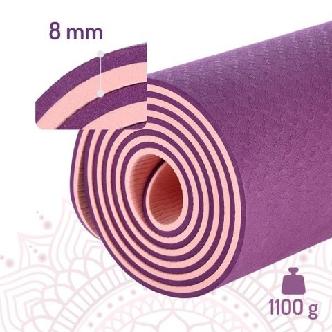 HMS YM10 MATA TPE DO JOGI VIOLET HMS HMS YM10 MATA TPE DO JOGI VIOLET HMS