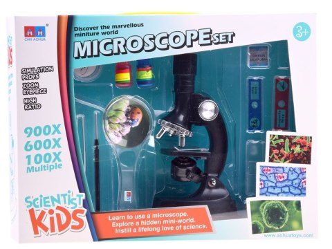 Mikroskop + akcesoria dla młodego naukowca ES0015 Mikroskop + akcesoria dla młodego naukowca ES0015