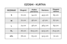 Ozoshi Kamizelka męska Ozoshi Hakone czarna OZ93364