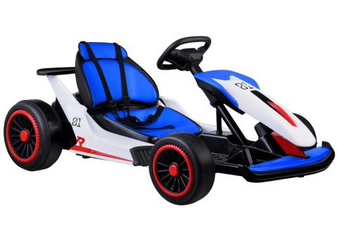 Gokart na akumulator z Funkcją Driftu Bolid autko dla dziecka PA0308 niebieski Gokart na akumulator z Funkcją Driftu Bolid autko dla dziecka PA0308 niebieski