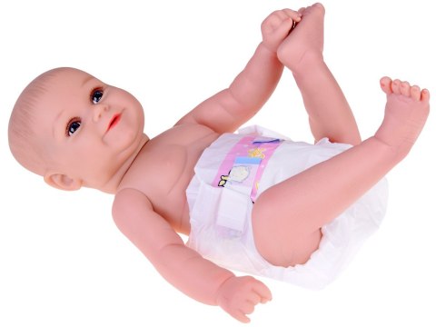 Urocza miękka Lalka Chłopiec 45cm jak żywa ubrana kombinezon Panda ZA5358 Urocza miękka Lalka Chłopiec 45cm jak żywa ubrana kombinezon Panda ZA5358
