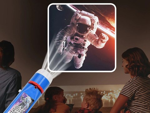 Projektor latarka z KOSMOS 24 slajdy TA0094 Projektor latarka z KOSMOS 24 slajdy TA0094