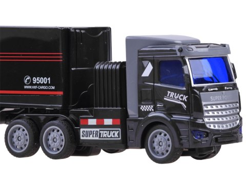 Tir z naczepą na pilota 27 MHz ciężarówka RC0566 Tir z naczepą na pilota 27 MHz ciężarówka RC0566