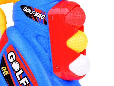 Zestaw do gry Mini Golf kije + piłki + stojak na kółkach dla dzieci SP0804 Zestaw do gry Mini Golf kije + piłki + stojak na kółkach dla dzieci SP0804